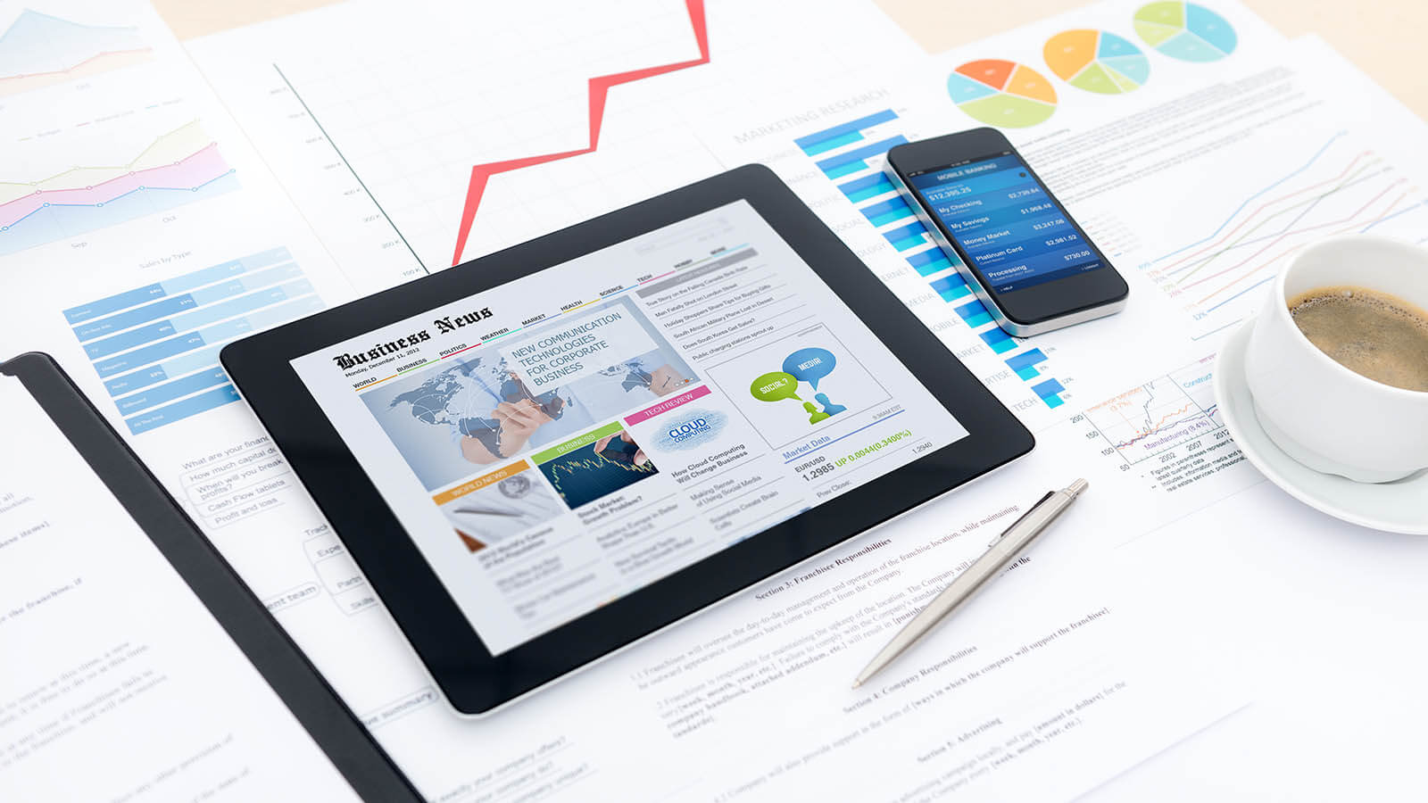 Text and image block